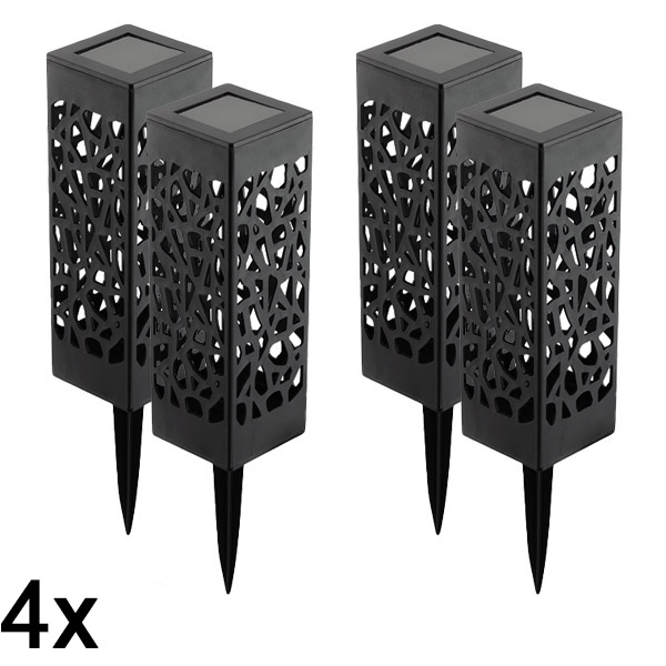 2x Decoratove Lampe solaire (2 pièces) | GARDENIAS