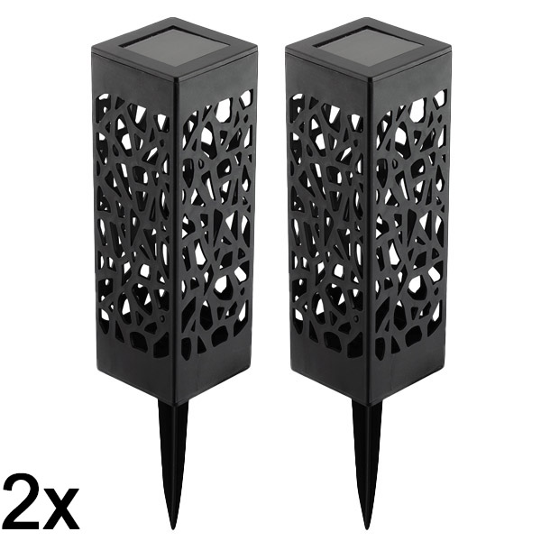 1x Decoratove Lampe solaire (2 pièces) | GARDENIAS