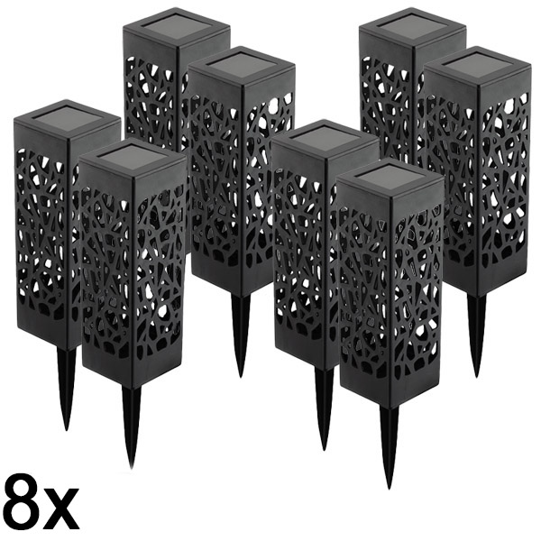 4x Decoratove Lampe solaire (2 pièces) | GARDENIAS