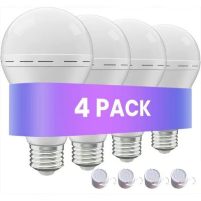 Ampoules d’urgence rechargeables (lot de 4) | EVOBULBS