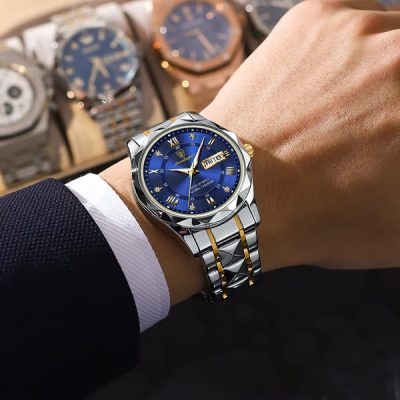 Montre calendrier lumineuse de luxe | TIMEXA