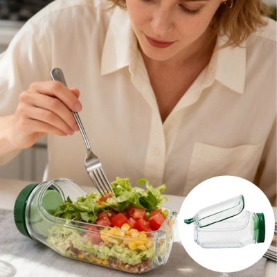 Récipient à salade étanche à plusieurs couches | SALATINKA