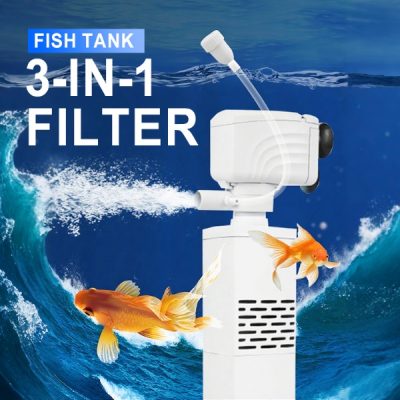 Filtre d'aquarium silencieux - 3-en-1, 650 L/h | FILTPRO