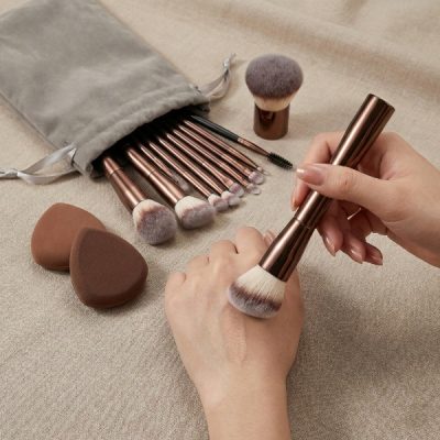 Trousse cosmétique complète et douce (20 pcs/ensemble) | MAKBRUSH