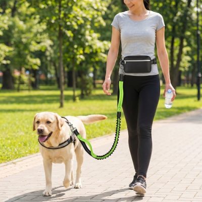 Laisse de course pour chien à porter | DOGZIP