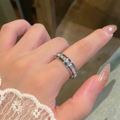 Bague anti-stress rotative en zircone - Ensemble de 3 couleurs | LUXRINGS