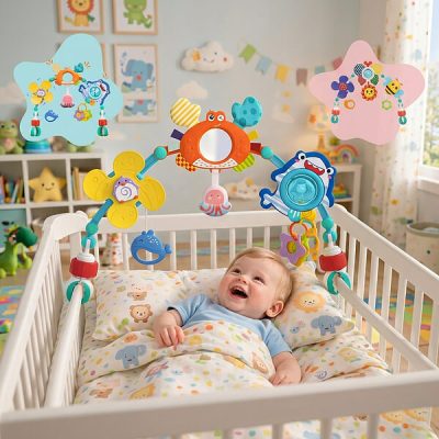 Arche d'activités universelle pour poussette – réglable, 73,7 cm | ARCBABY
