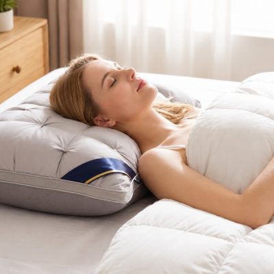 Oreiller de sommeil ergonomique rafraîchissant | PILLOWLUX